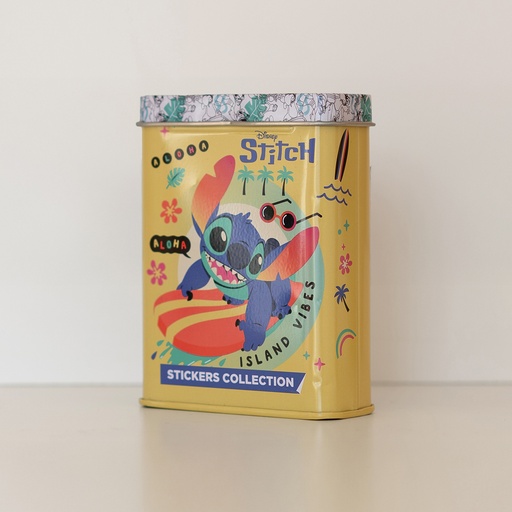 [WE4172] STICKERS WERO EN LATA X 8 PLANCHAS STITCH