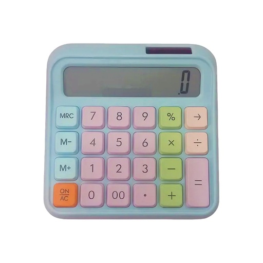 [KK-2250] CALCULADORA KARUIDA APAISADA BIG PASTEL