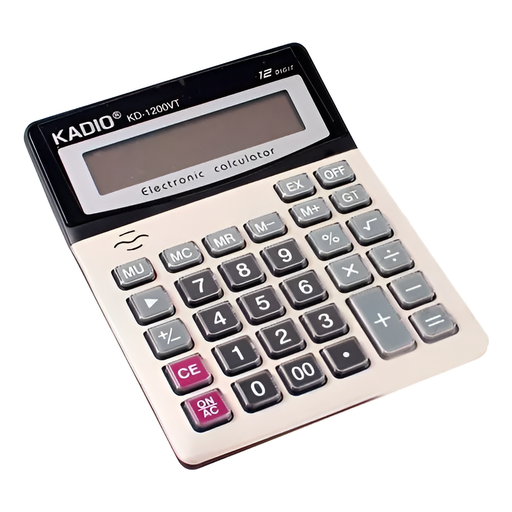 [KD-1200VT] CALCULADORA KADIO 12 DIGITOS