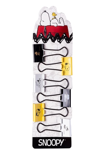 [1342020201] CLIP MOOVING 25MM SNOOPY X6