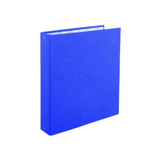 [203700-A] CARPETA 3X40 EZCO FORRADA AZUL
