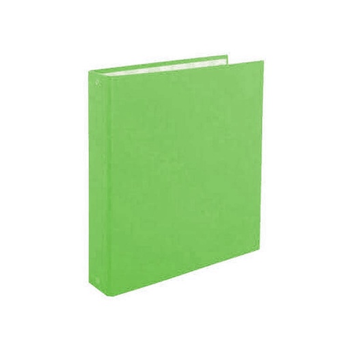 [203700-V] CARPETA 3X40 EZCO FORRADA VERDE