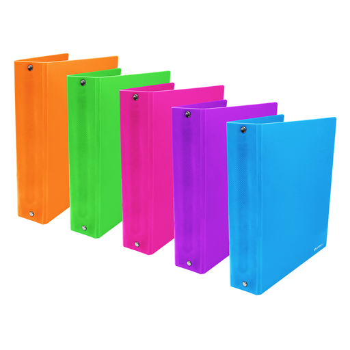 [203500] CARPETA EZCO 3X40 PLASTICA NEON