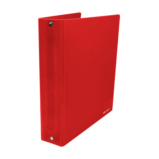 [203600-R] CARPETA EZCO 3X40 PLASTICA ROJO