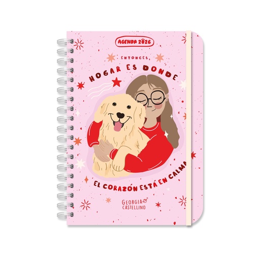 [8043] AGENDA RY 12X17 DXP 8043 GEORGIA CASTELLINO VARIOS DISEÑOS