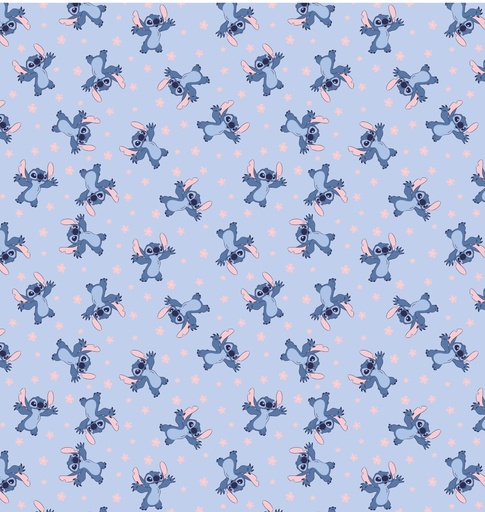 [0AF01399] PAPEL PARA REGALO MURESCO 70X100CM X10 STITCH OHANA