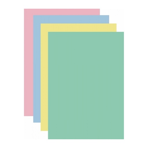 CARTULINA ESCOLAR LUMA PASTEL X 20 HOJAS (VARIOS COLORES)