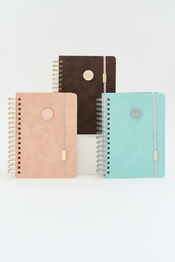 [201956] AGENDA FW A5 15X21 DXP ESPIRALADA MINIMALISTA