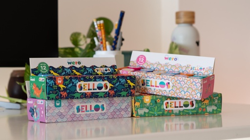 [WE4203] SELLO WERO REDONDO X12 MODELOS SURTIDOS