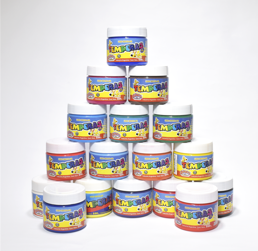 [10302-46] TEMPERA SEÑORITA POTE 250G NARANJA PASTEL