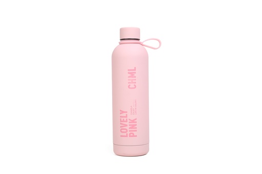[BZ54] BOTELLA CHIMOLA  SPORT CON MANIJA 750ML ROSA