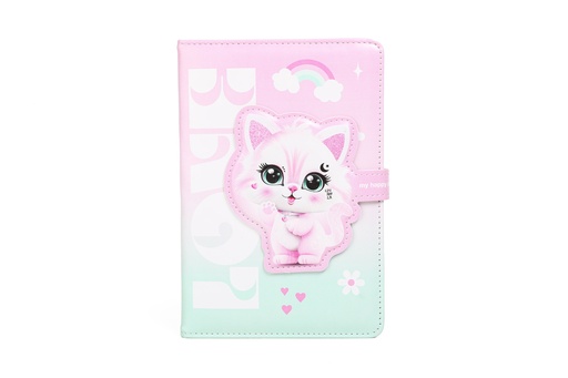 [BT234] LIBRETA CHIMOLA PU 17X12CM CAT