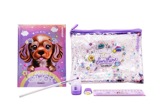 [BT237] SET DE ESCUELA CHIMOLA DOG