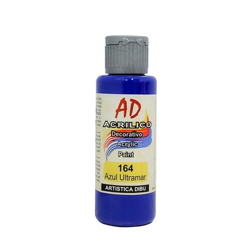 ACRILICO AD 60 ml AZUL (VARIOS TONOS)