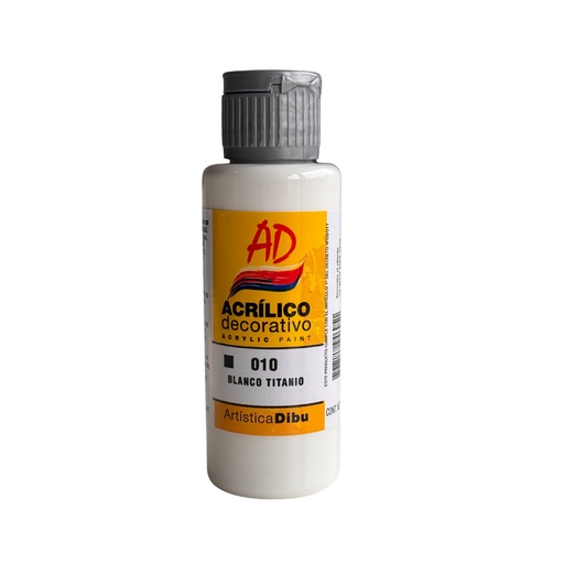 ACRILICO AD 60 ml BLANCO (VARIOS TONOS)