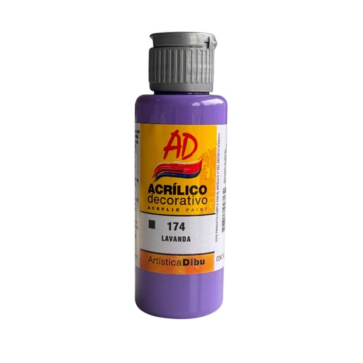 ACRILICO AD 60 ml VIOLETA (VARIOS TONOS)