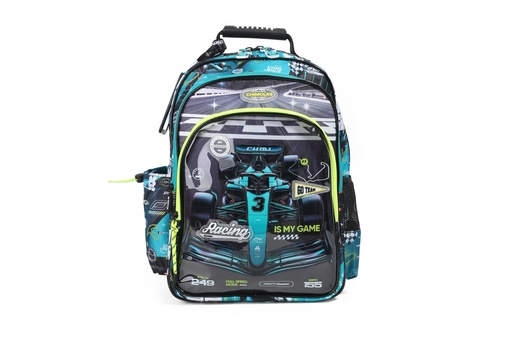 [BT329] MOCHILA CHIMOLA ESPALDA 16''RACING CAR
