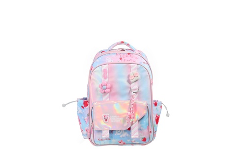 [TR191] MOCHILA CHIMOLA MY FRIENDS  ESPALDA 17''STRAWBERRY SKY