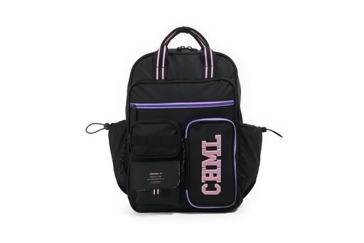 [FS110] MOCHILA CHIMOLA GLOWING ESPALDA 17'' NEGRO