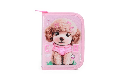 [BT338] CARTUCHERA CHIMOLA RIGIDA POODLE