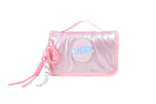 [TR238] CARTUCHERA CHIMOLA COQUETTE ROSA