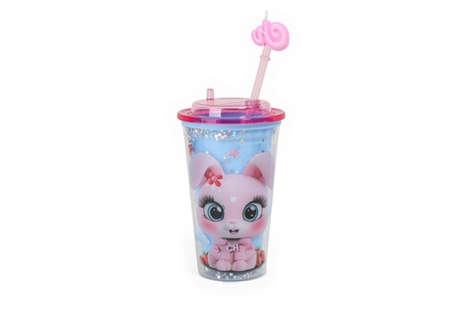 [BZ107] VASO ACRILICO CHIMOLA SPARK BUNNY