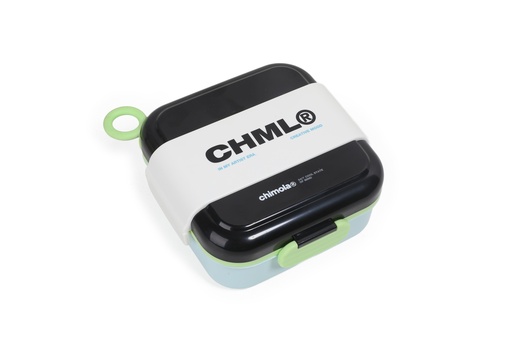 [BZ128] LUNCH BOX CHIMOLA INSPIRE NEGRO Y AZUL