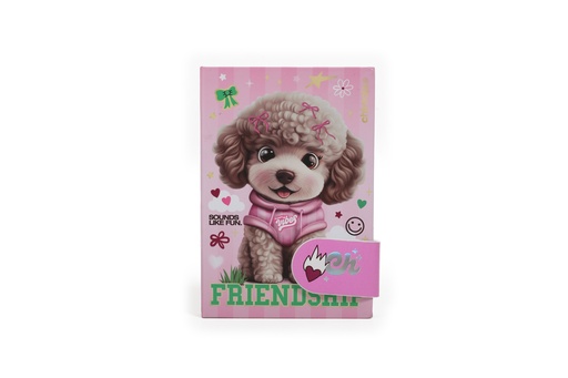 [ST35] LIBRETA CHIMOLA A5 MY JOURNAL POODLE