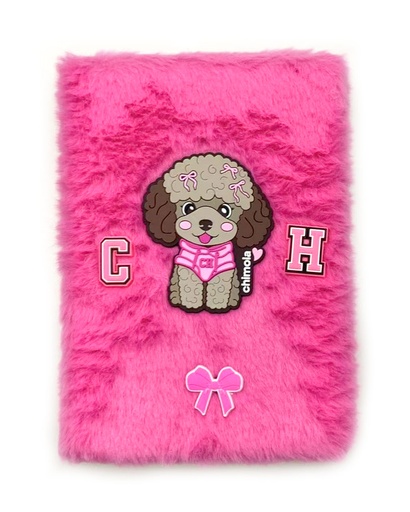 [ST40] CUADERNO CHIMOLA  A5 TEDDY POODLE