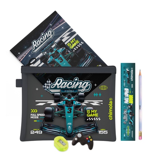 [ST88] SET CHIMOLA SCHOOL MESH RACING CAR