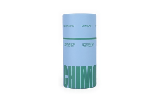 [ST60] SET CHIMOLA MARCADORES X36 COLOR CRUSH LIGHT BLUE