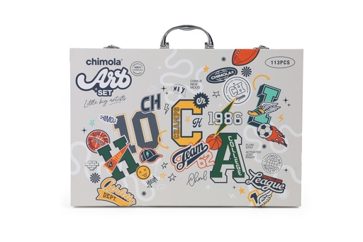 [ST87] SET DE ARTE XL CHIMOLA COLOR CRUSH UNIVERSITY BOY