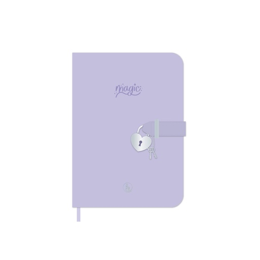 [3012] DIARIO INTIMO RY 15X21 160 HOJAS RAYADAS PU 3012