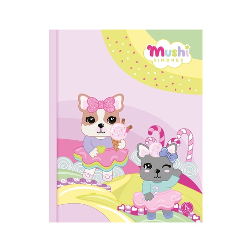 [1128] CUADERNO RY 19X24 COSIDO FANTASIA 48 HOJAS SIMONES 1128