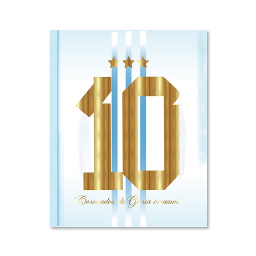 [1135] CUADERNO RY 19X24 COSIDO FANTASIA 48 HOJAS GOALS 1135