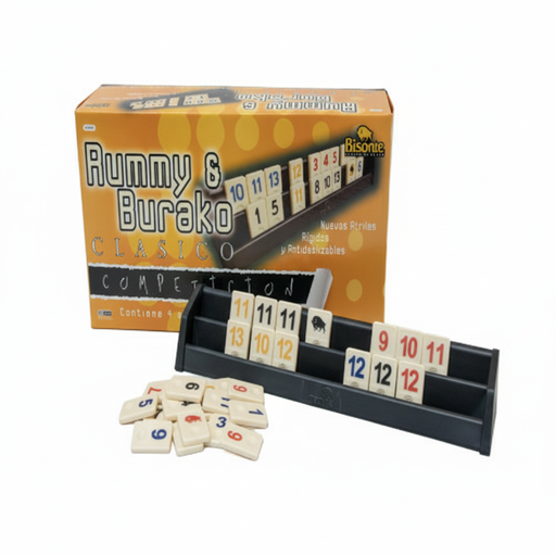 [BI9681] JUEGO BISONTE RUMMY BURAKO COMPETICION
