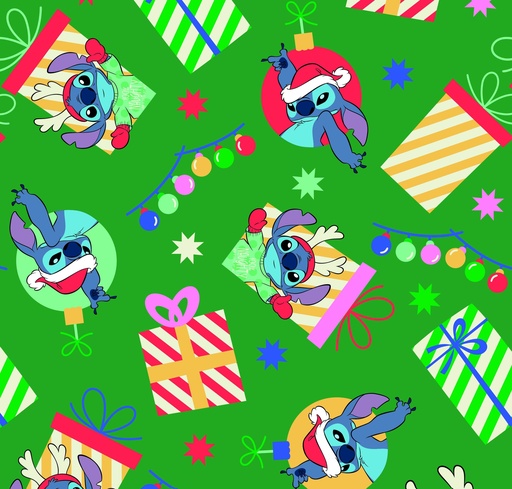 [0AF01431] PAPEL PARA REGALO MURESCO 70X100 X10 STITCH REGALOS CELEBRACION