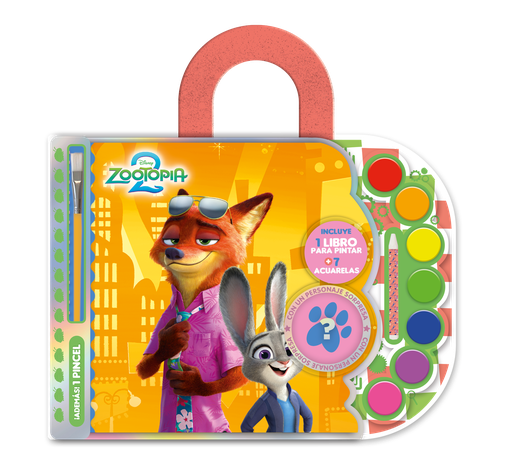 [6549] BLISTER VERTICE ACUARELA ZOOTOPIA