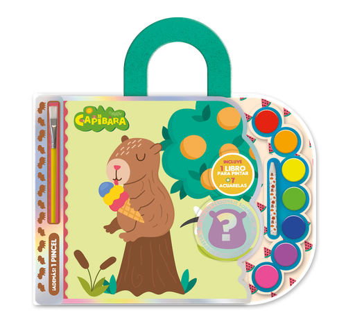 [6552] BLISTER VERTICE ACUARELA CAPIBARA