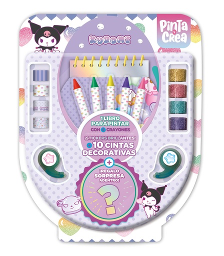 [6453] BLISTER VERTICE PINTA Y CREA KUROMI