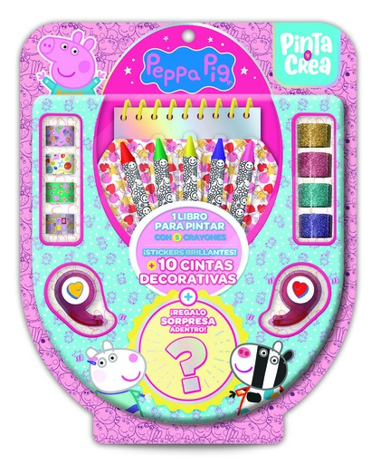 [6494] BLISTER VERTICE PINTA Y CREA PEPPA PIG