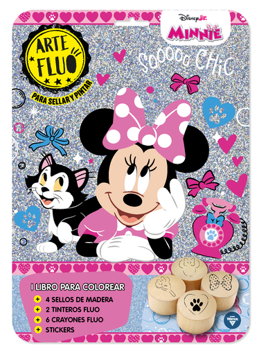 [6553] FLOW PACK VERTICE ARTE FLUO MINNIE