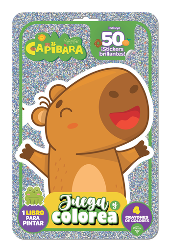 [6527] FLOW PACK VERTICE JUEGA Y COLOREA CAPIBARA