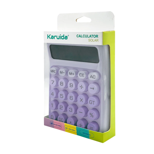 [KK-2220] CALCULADORA KARUIDA BIG VARIOS COLORES KK-2220