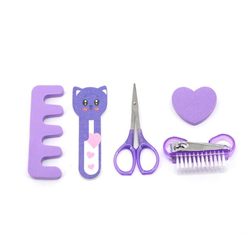 [18684] SET MANICURA TRENDY VIOLETA