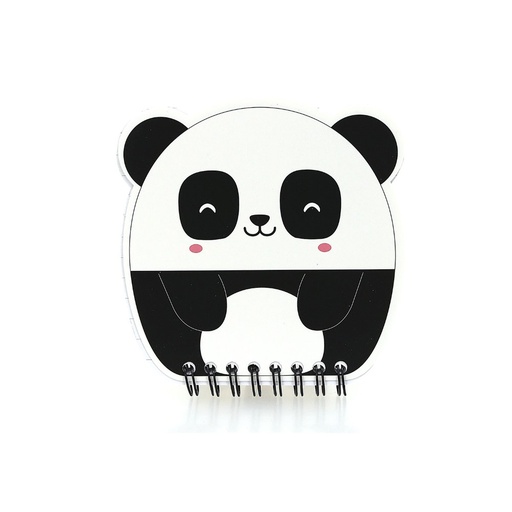 [30586] LIBRETA TRENDY MINI PANDA BLANCO