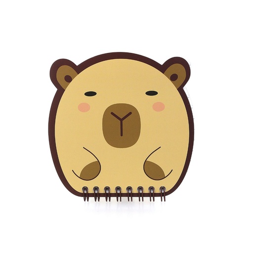 [30587] LIBRETA TRENDY MINI CAPYBARA BEIGE