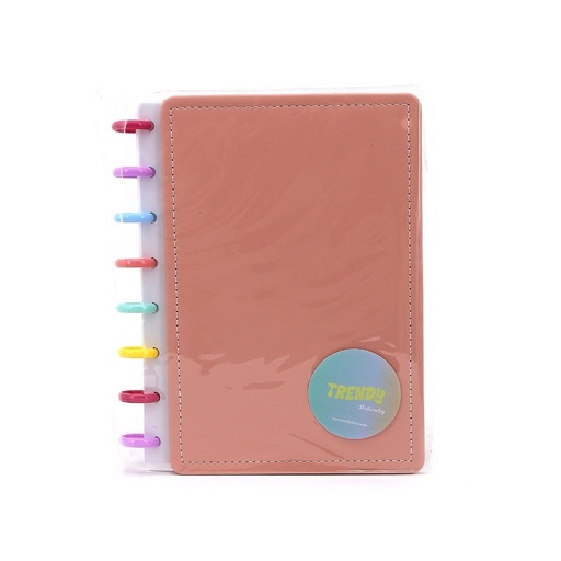 [30609] CUADERNO TRENDY A5 CON DISCOS CORAL