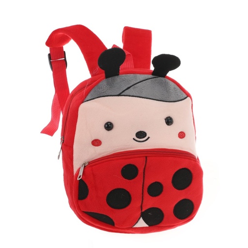 [53710] MOCHILA INFANTIL PELUCHE BAQUITA ROJO