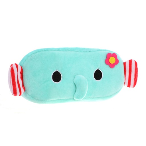 [53803] CARTUCHERA INFANTIL ELEFANTE AQUA